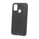 Capa Silicone Gel Samsung Galaxy M21 Preto Carbon Protect