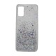 Capa Silicone Gel Liquido Glitter Samsung Galaxy A41 Transparente Capa Silicone Gel Liquido Glitter Samsung Galaxy A41 Transparente