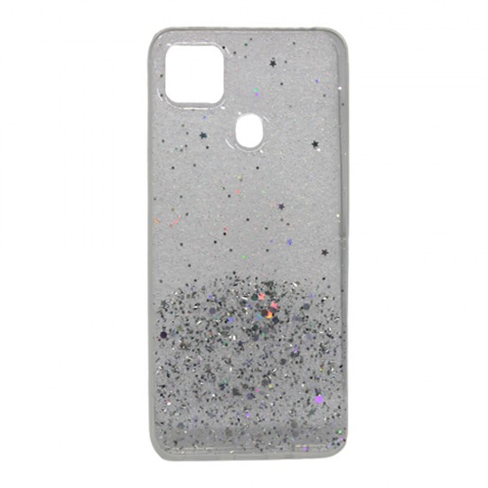 Cover Gel Liquid And Sparkel Xiaomi Redmi 9c Transparent Cover Gel Liquid And Sparkel Xiaomi Redmi 9c Transparent