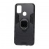 Capa Silicone Tpu Com Anel De Dedo Magnético Huawei Y5p Negro Armor