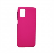 Capa Silicone Dura Samsung Galaxy M31s Rosa Solid