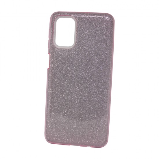 Capa Silicone Gel Brilhante Samsung Galaxy M31s Rosa Shining