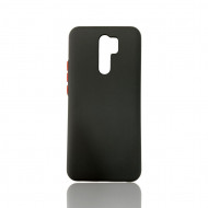 Silicone Cover Case Xiaomi Redmi 9 Black Premium Solid
