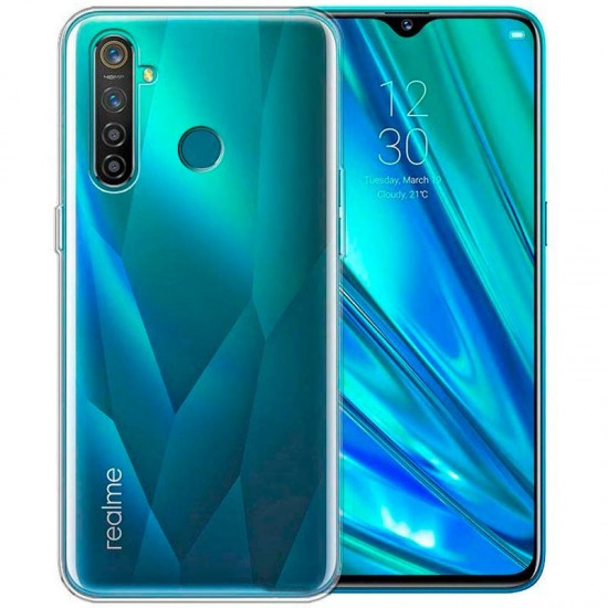 Silicone Cover Realme 5 Transparent