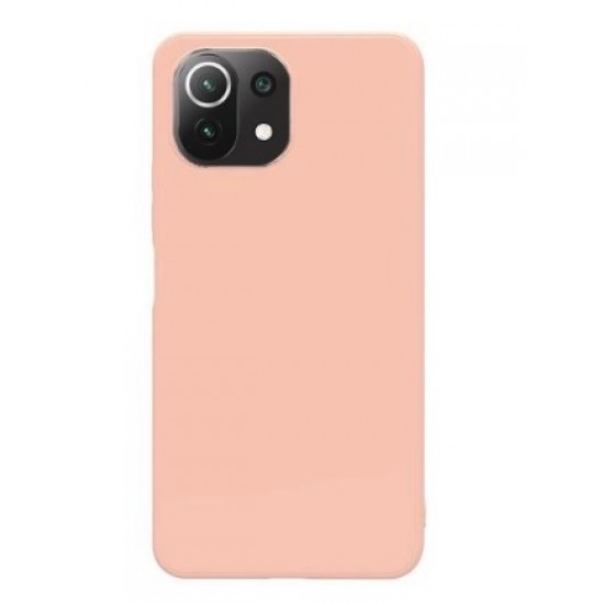 Silicone Cover Case Xiaomi Mi 11 Lite / Mi 11 Lite 5g 6.55" Mat Pink Silicone Cover Case Xiaomi Mi 11 Lite / Mi 11 Lite 5g 6.55" Mat Pink