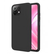 Capa Silicone Gel Xiaomi Mi 11 Lite / Mi 11 Lite 5g 6.55" Negro Rebosta