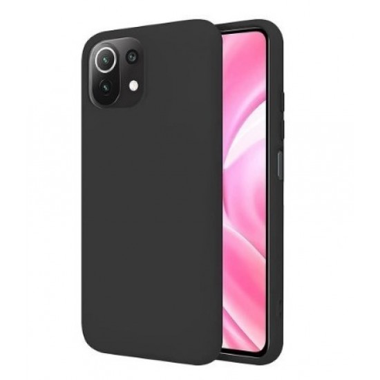 Capa Silicone Gel Xiaomi Mi 11 Lite/Mi 11 Lite 5g 6.55" Preto Robusta Capa Silicone Gel Xiaomi Mi 11 Lite/Mi 11 Lite 5g 6.55" Preto Robusta