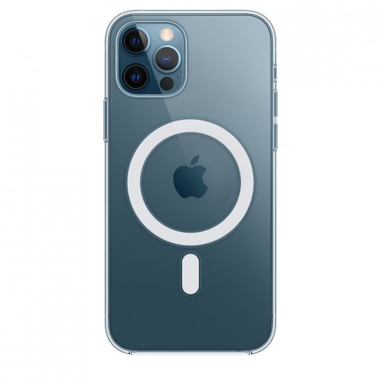 Capa Silicone Dura Apple Iphone 12 Mini Transparente Com Mag Safe Capa Silicone Dura Apple Iphone 12 Mini Transparente Com Mag Safe