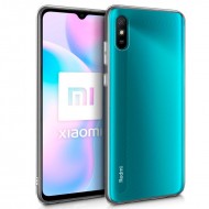 Capa Silicone Anti-Choque Xiaomi Redmi 9a / 9at Transparente Com Protetor De Câmera