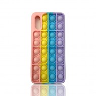 Capa De Silicone Pop It Samsung Galaxy A02 Colorido Design 1