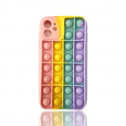 Apple Iphone 11 Colorful Design 1 Pop It Silicone Case