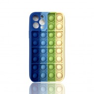 Apple Iphone 12 / 12 PRO Colorful Design 3 Pop It Silicone Case