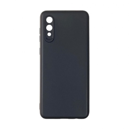 Capa Silicone Gel Samsung Galaxy A02 Preto 3d Camera Protetor