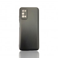 Silicone Gel Case Samsung Galaxy A03s Camera Protetor Black