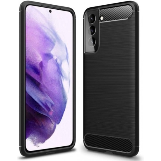 Capa Silicone Gel Carbon Samsung Galaxy S21 Plus / S30 Plus Preto Capa Silicone Gel Carbon Samsung Galaxy S21 Plus / S30 Plus Preto
