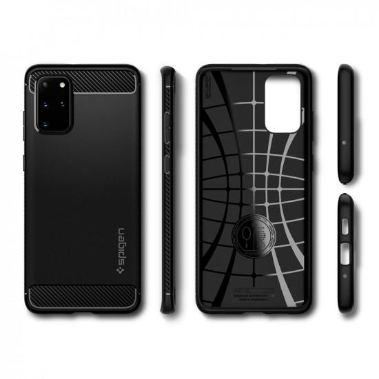Spigen Rugged Armor Case For Samsung Galaxy S20 Black Spigen Rugged Armor Case For Samsung Galaxy S20 Black