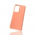 Silicone Back Case Gel Samsung S21 Ultra / S30 Ultra Matt Light Pink