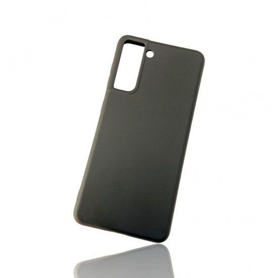 Silicone Back Case Gel Samsung S21 / S30 Black Matt