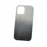 Capa Silicone Gel Brilhante Apple Iphone 12 Mini 5.4 Preto