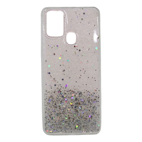 Capa Silicone Gel Liquido Glitter Samsung Galaxy A21s Rosa Capa Silicone Gel Liquido Glitter Samsung Galaxy A21s Rosa
