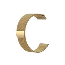 Pulseira New Science 22mm Dourado Metal Com Íman