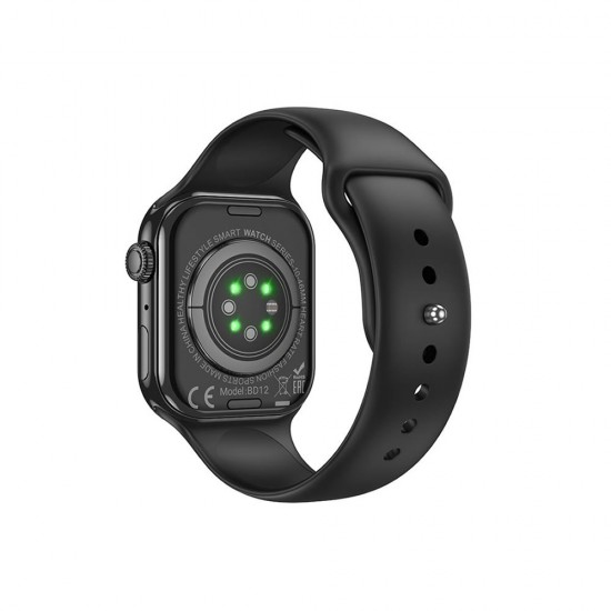 Smartwatch Borofone Bd12 Preto Smartwatch Borofone Bd12 Preto