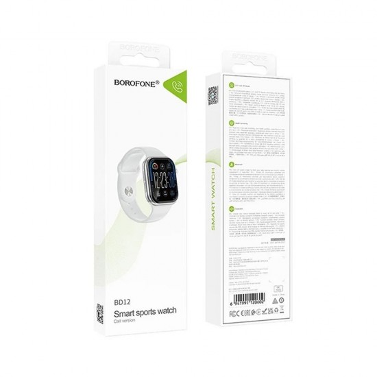 Smartwatch Borofone Bd12 Prata Smartwatch Borofone Bd12 Prata