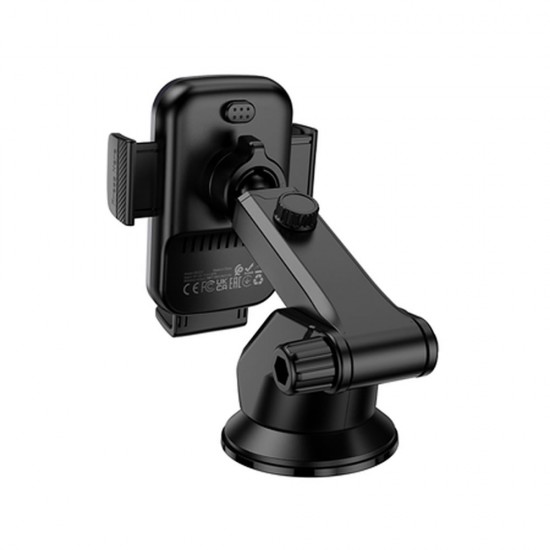 Borofone BH222 Black 15W Phone Holder With Wireless Charger For Windshield Borofone BH222 Black 15W Phone Holder With Wireless Charger For Windshield