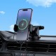 Borofone BH222 Black 15W Phone Holder With Wireless Charger For Windshield Borofone BH222 Black 15W Phone Holder With Wireless Charger For Windshield
