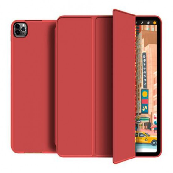 Capa Tablet Flip Cover Apple Ipad Pro (12.9) 2020 Vermelho Premium