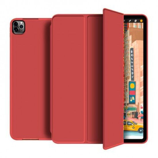 Capa Tablet Flip Cover Apple Ipad 2 / 3 / 4 Vermelho Premium