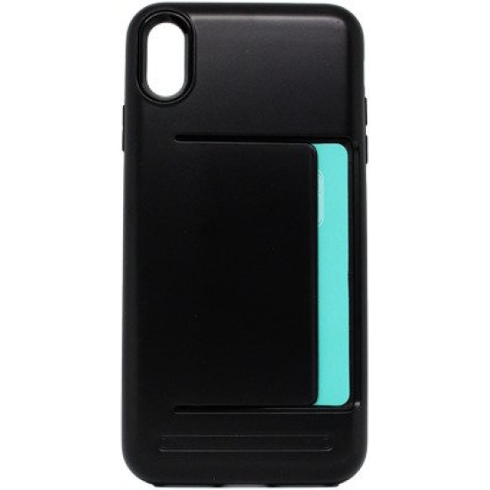Cover Professional With Card Holder For Iphone Xr Preto Cover Professional With Card Holder For Iphone Xr Preto