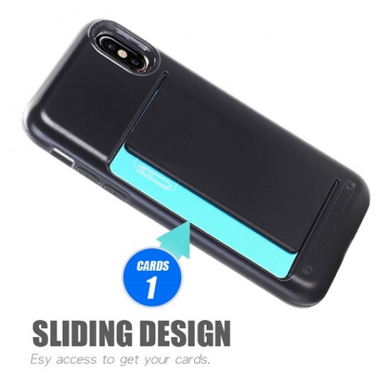 Cover Professional With Card Holder For Iphone Xr Preto Cover Professional With Card Holder For Iphone Xr Preto